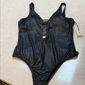 Black swimsuit